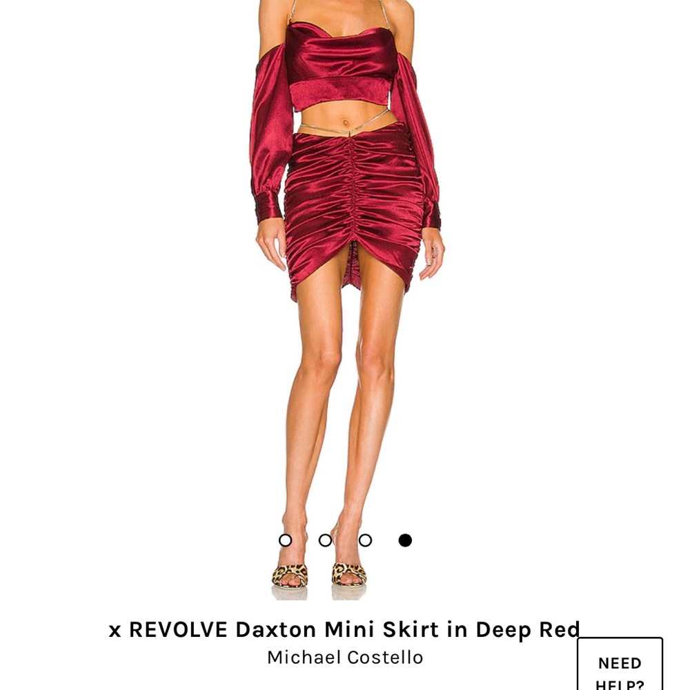 Michael Costello skirt NWT